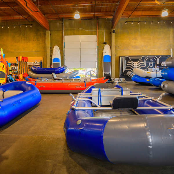 Check out our rafts and kayaks in our store