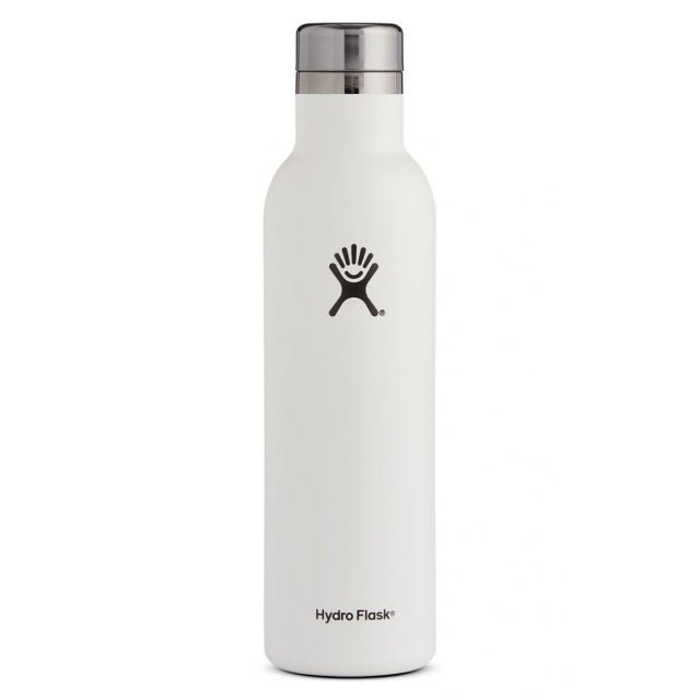 Hydro Flask 25 oz Skyline Wine Bottle White