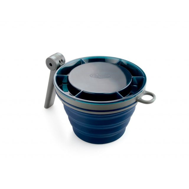 GSI Outdoors Collapsible Fairshare Mug- Blue One Color