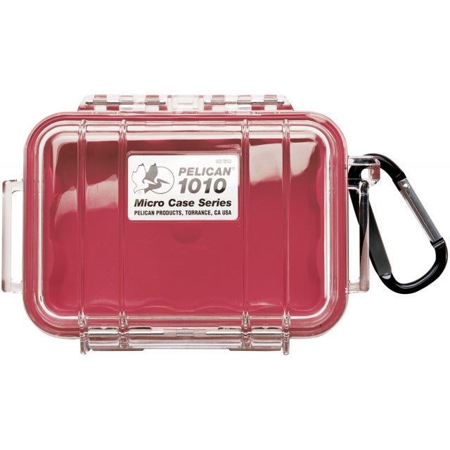 Pelican 1010 Micro Case Red/Clear