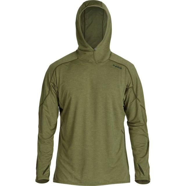NRS Men's Silkweight Hoodie Olive