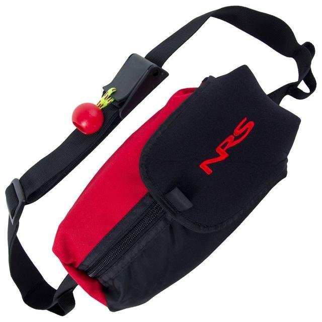 NRS Guardian Wedge Waist Throw Bag Red/Black