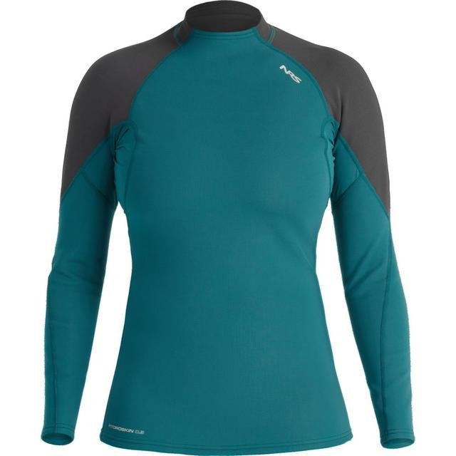 NRS Women's HydroSkin 0.5 Long-Sleeve Shirt Harbor/Graphite