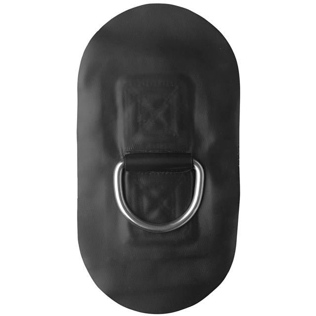 NRS STAR 2" Oval D-Ring PVC Patch Black