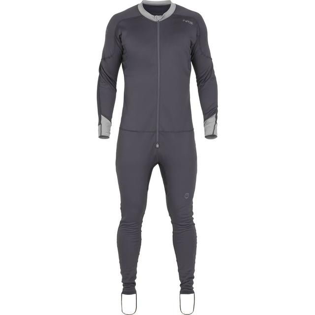 NRS Men's Expedition Weight Union Suit - Closeout Dark hadow / S