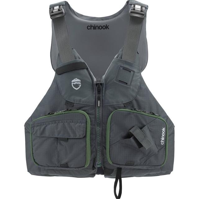 NRS Chinook Fishing PFD - Closeout Charcoal